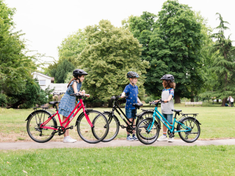 Taking kids cycling in the City - Frog Bikes blog