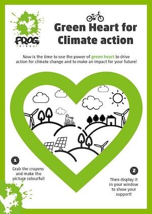 Green heart for climate action