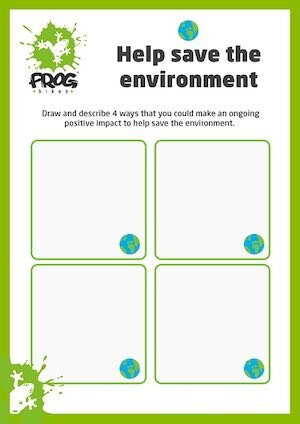 Help save the environment