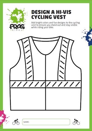 Design a Hi-Vis cycling vest