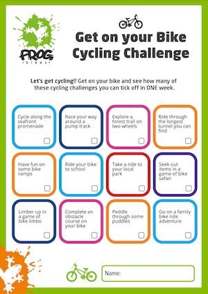 Get on your bike challenge
