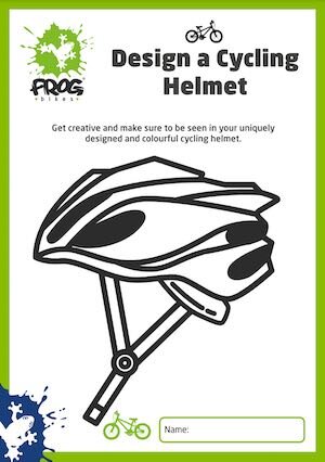 Design a cycling helmet